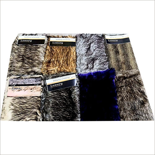 Artificial Faux Fur Mat Back Material: Anti-Slip Latex