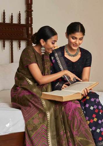 Paridhi Cotton Silk Zari Sarees Set Wholeseller