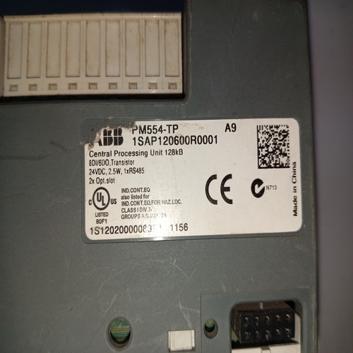 ABB PM554 TP 1SAP120600R00R0001 PLC MODULE