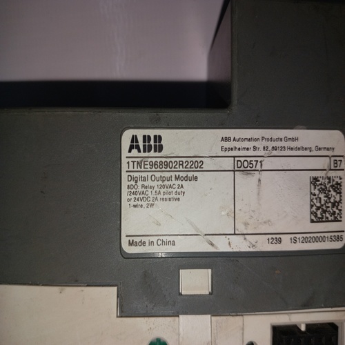 ABB 1TNE968902R2202 DIGITAL OUTPUT MODULE