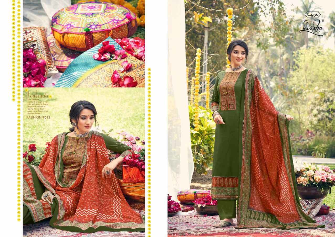 Parnika Pure Lawn Cotton Dress Material Collection