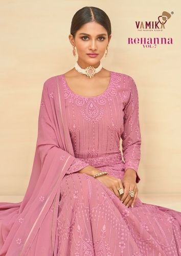 Rihana Vol  7 Designer Georgette Gown Apparels