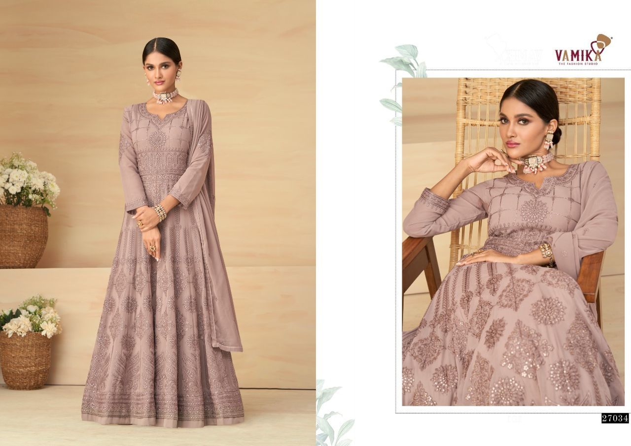 Rihana Vol  7 Designer Georgette Gown Apparels