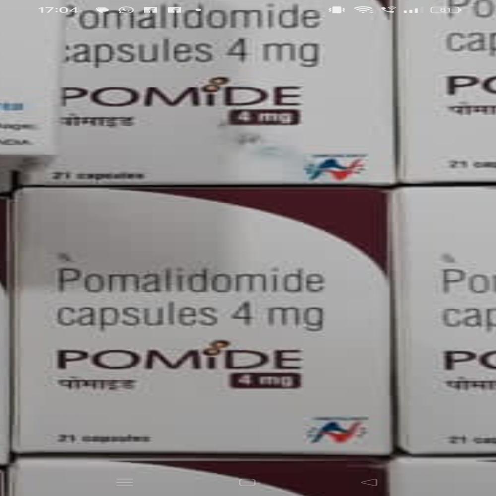 Pomalidomide Capsules - Drug Type: General Medicines
