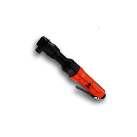 Ratchet Wrench Rtw 201 - Metal And Plastic, 10.5" Length, Orange And Black | Manual Or Pneumatic Operation, Compact Durable Design