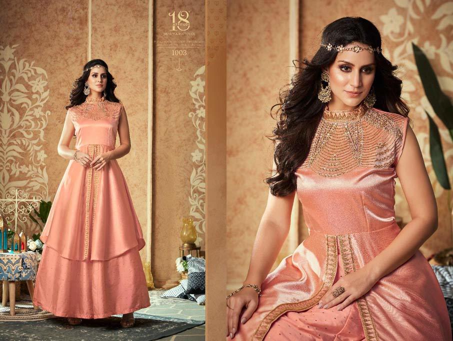 Nazar Vol 2 Pure Georgette Wedding Wear Gown Catalog Set