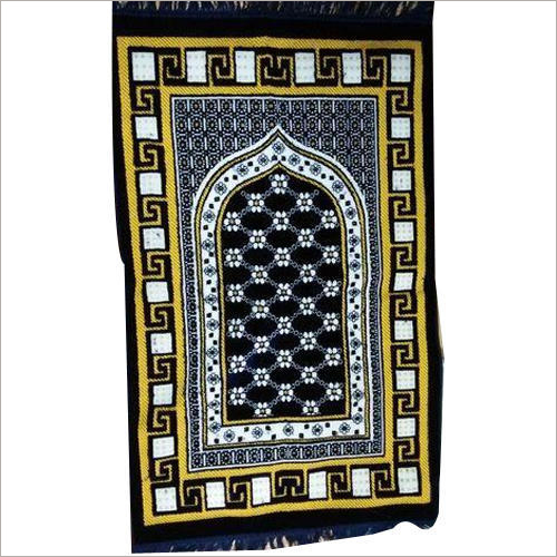 Multicolor Rectangular Namaz Prayer Rug