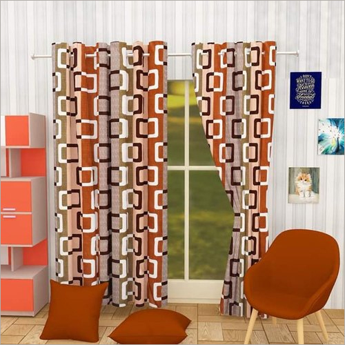 Multicolor Designer Long Curtains