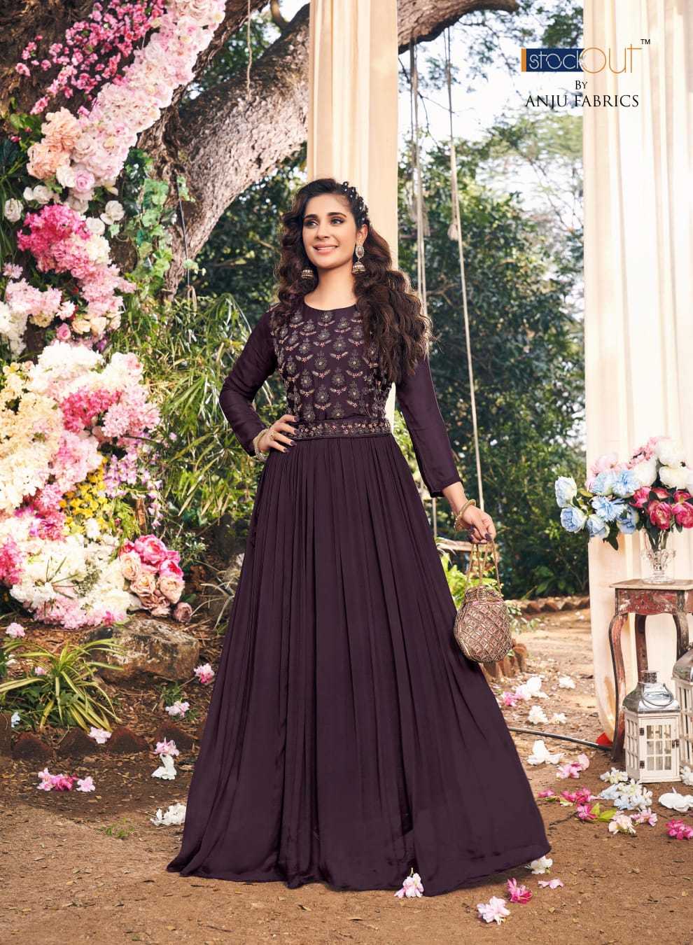 Nazar Vol 2 Pure Georgette Wedding Wear Gown Catalog Set