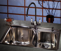 Double Bowl Kitchen Sink