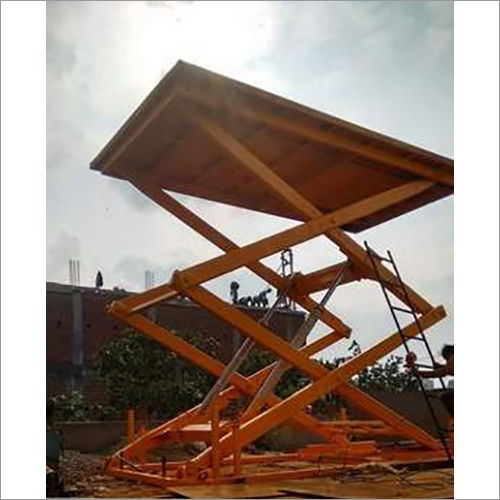 Stainless Steel Hydraulic Scissor Car Lift