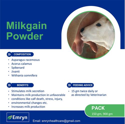 Milk Gain Powder for Animals