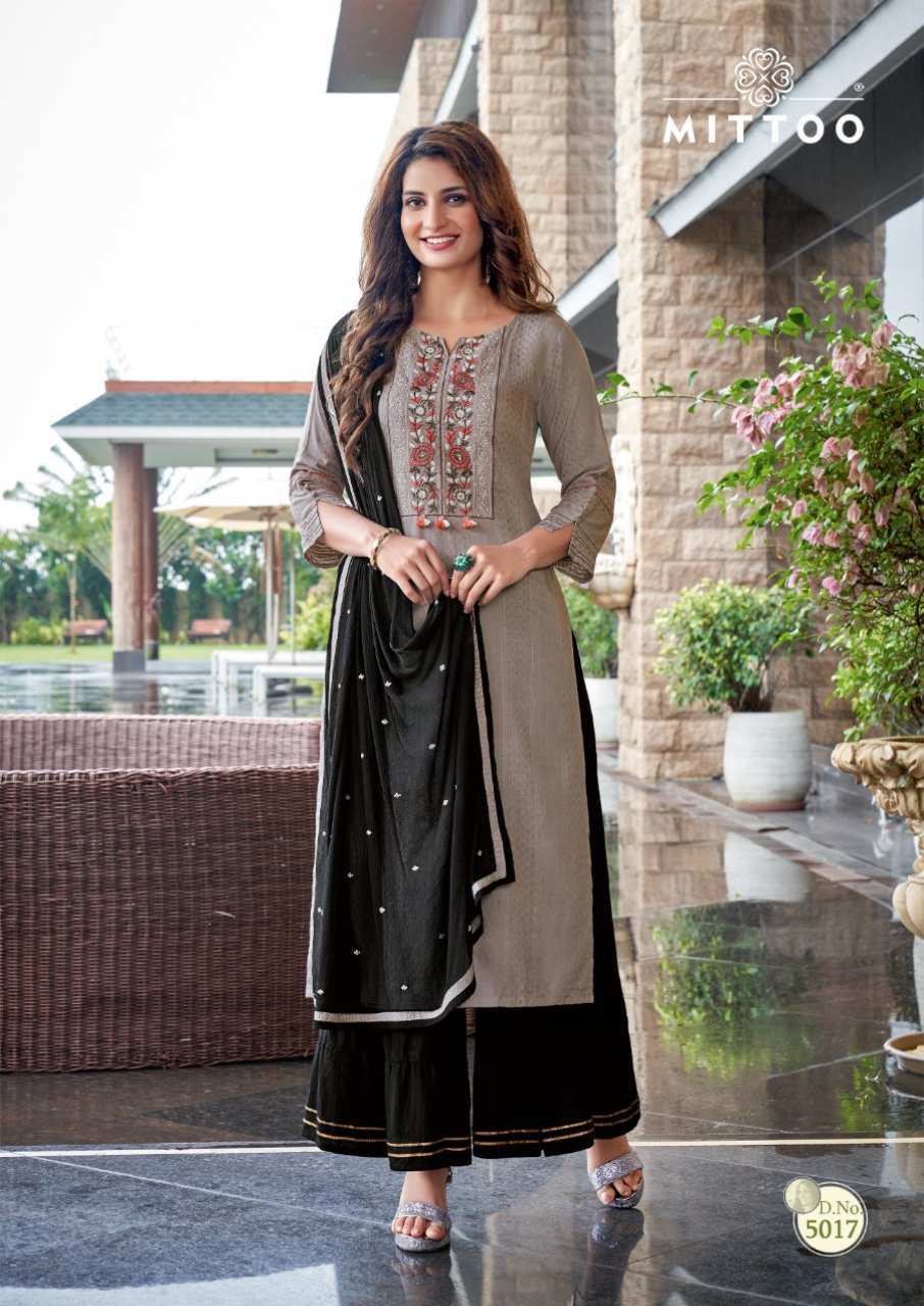 Rivaaz Vol 3 Designer Georgette Kurti With Pant Dupatta Set