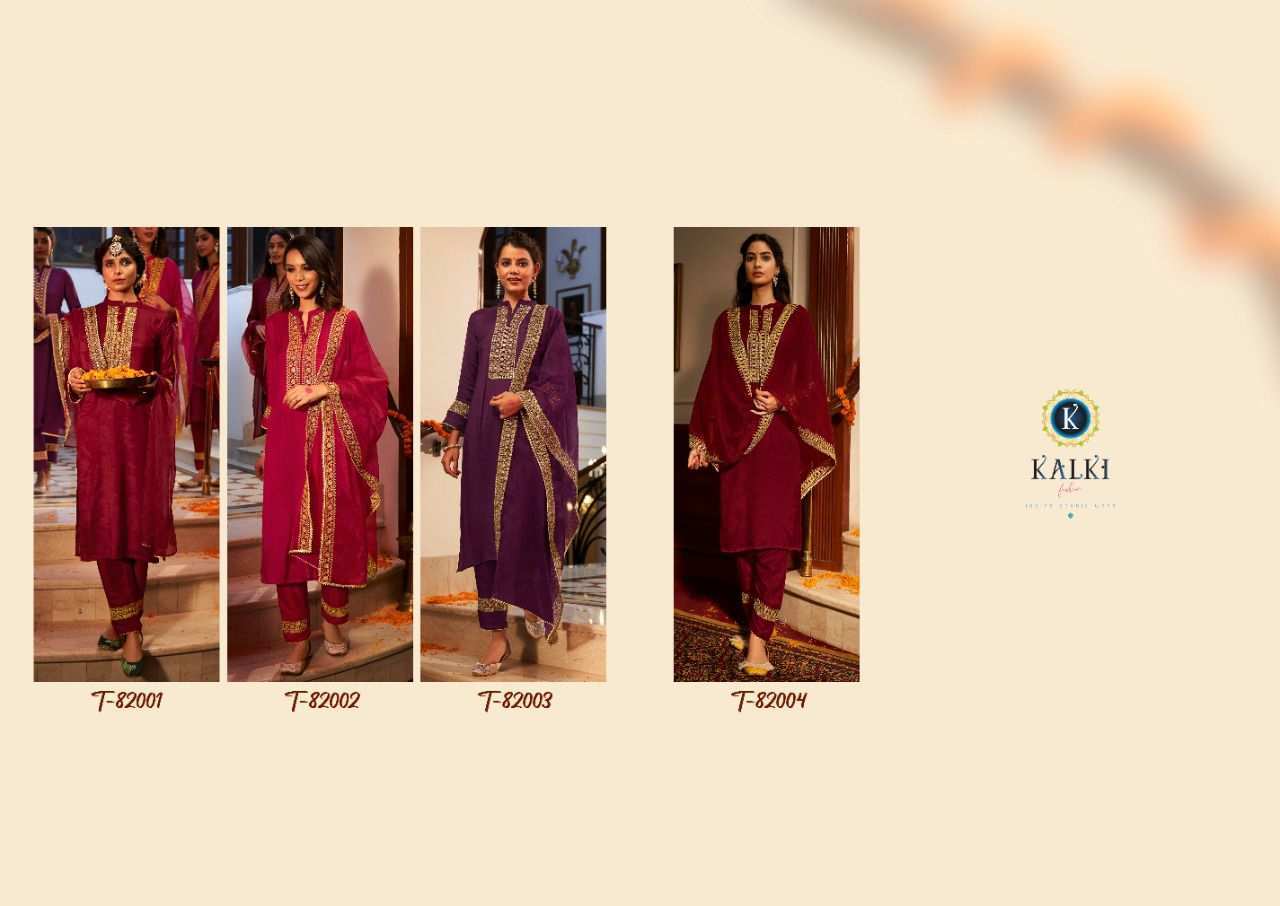 Rivaaz Vol 3 Designer Georgette Kurti With Pant Dupatta Set