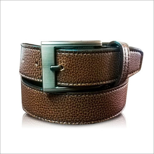 Mens Stylish PU Brown Belt