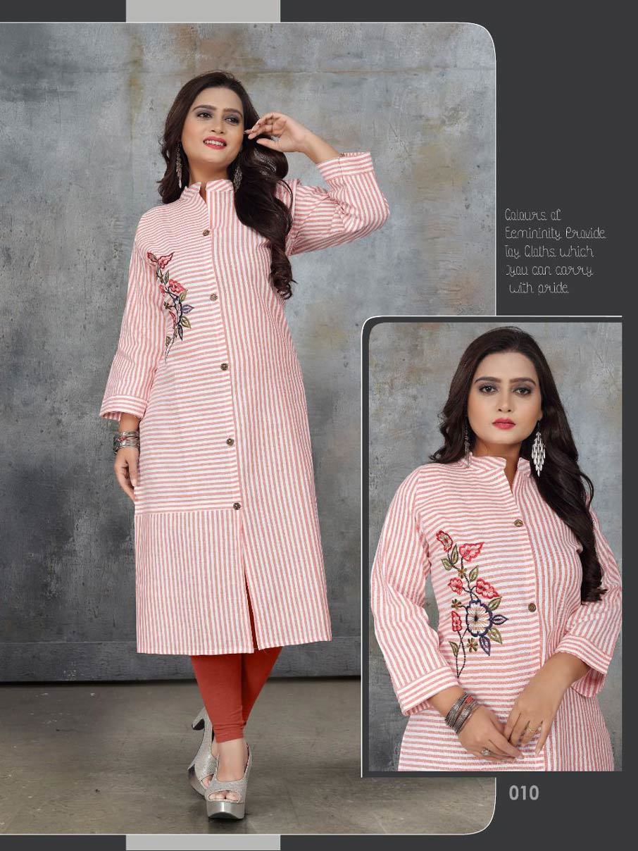 Pari Vol  2 South Designer Cotton Kurti Catalogue Set