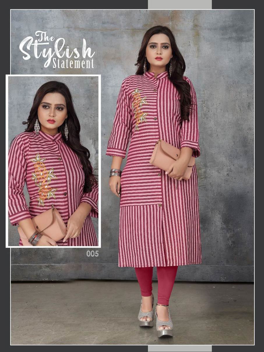 Pari Vol  2 South Designer Cotton Kurti Catalogue Set