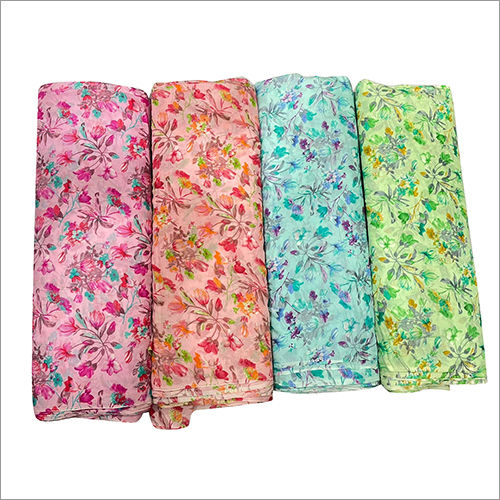 Washable Muslin Printed Fabric