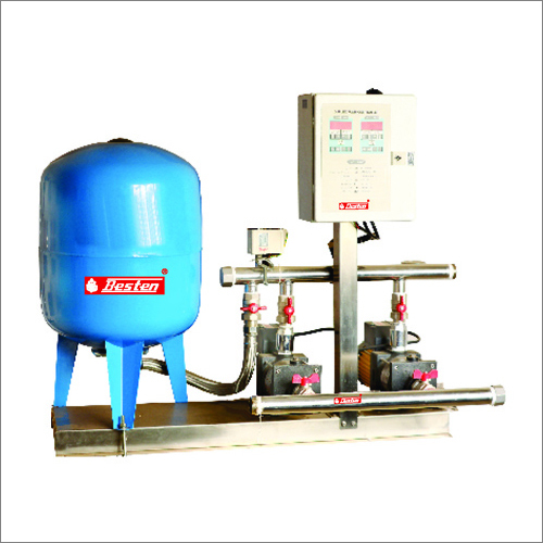 Mild Steel Commercial Twin Pressure Booster Pumps