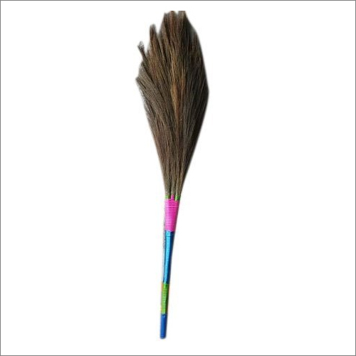 45 Inch Plastic Handle Grass Broom