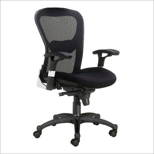 Black Leather Office Chair