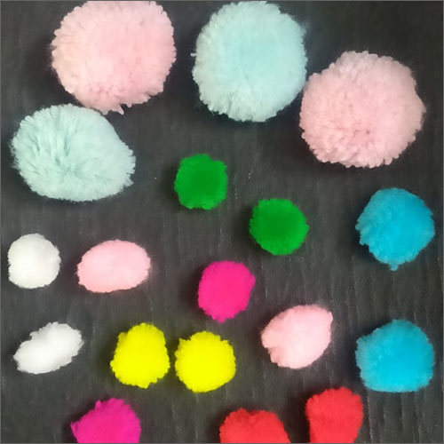 Cotton Pompom Ball By MAA CREATION