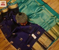 Kanjivaram Silk Saree With Fancy Border