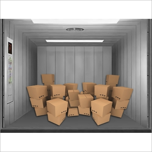 Electric Goods Lift Usage: Building Elevator