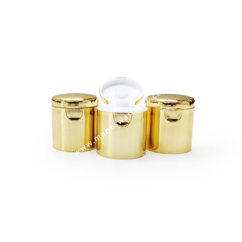 Flip Top 24mm Cap Gold Metallizing Diameter: 24 Millimeter (Mm)