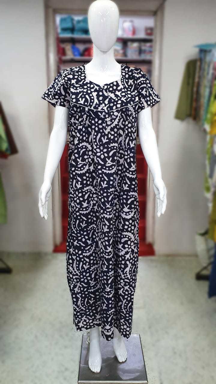 Vassu Batik Cotton Night Gown Nighty Collection