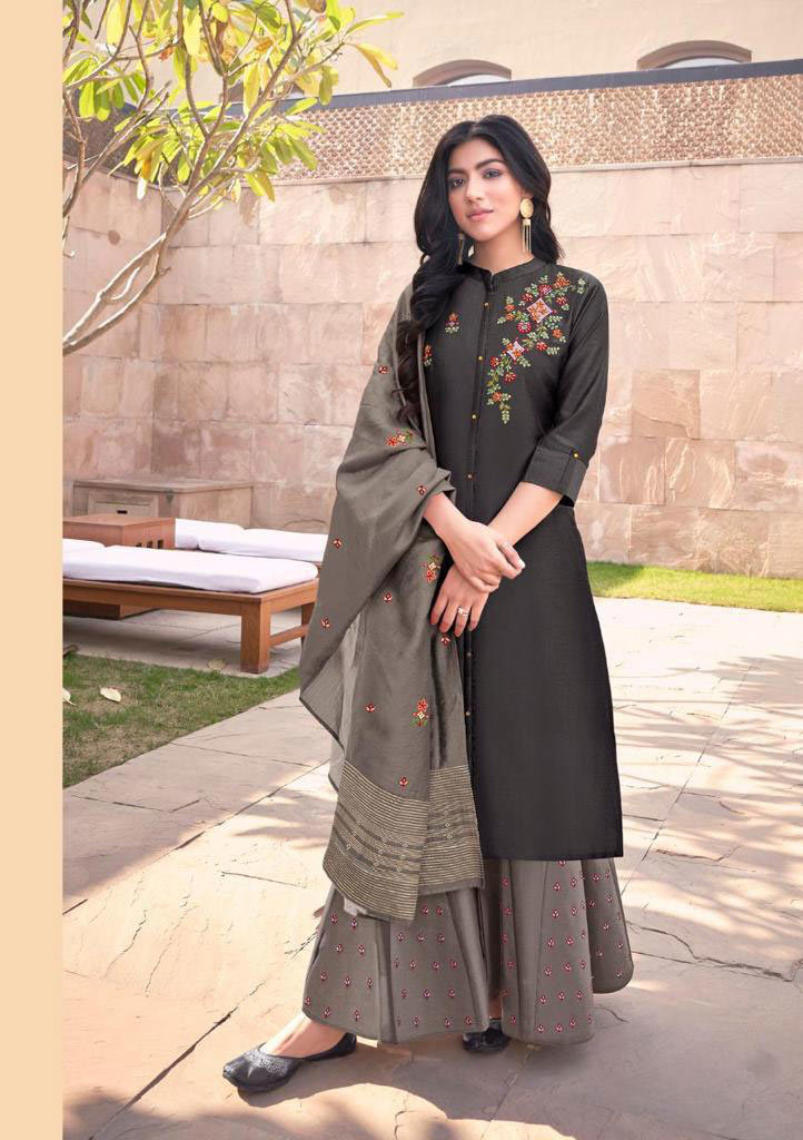 Riwaaz Handwork Kurti Catalogue Set Manufacturer