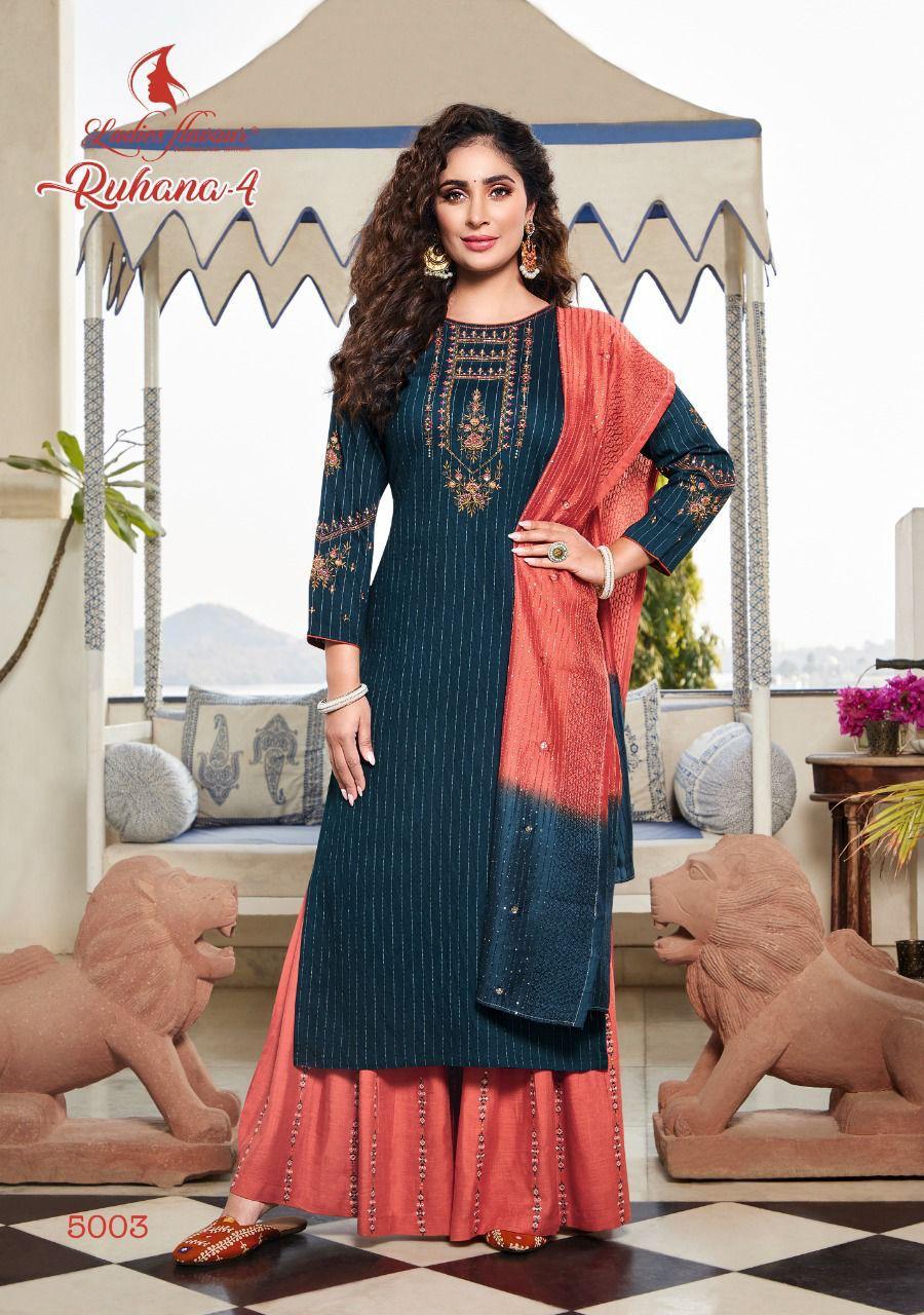Emily Designer Rayon Women Kurti Catalogue Set