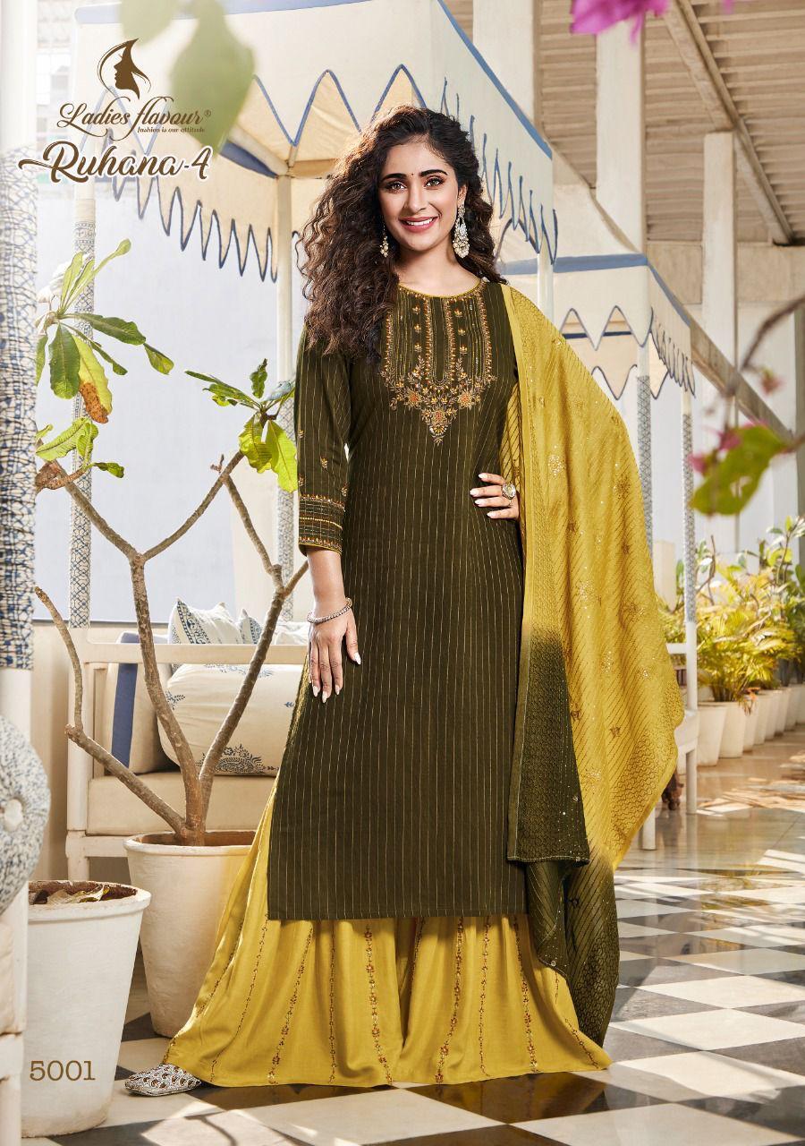 Emily Designer Rayon Women Kurti Catalogue Set