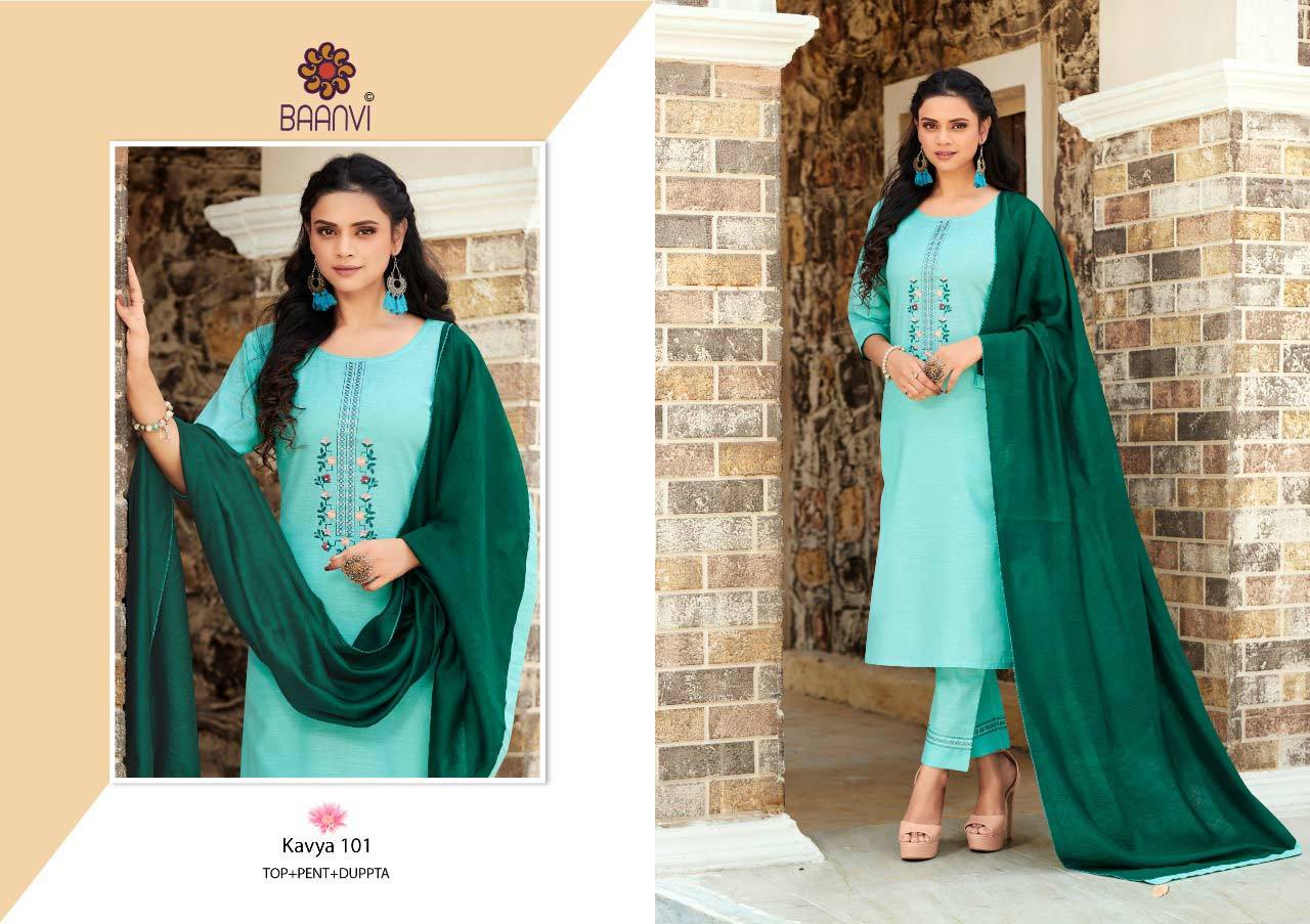 Kavya Designer Heavy Cotton Kurti Catalogue Set