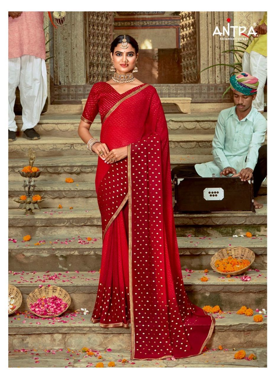 Varuni Mintorsi Georgette Designer Saree Catalogue Set