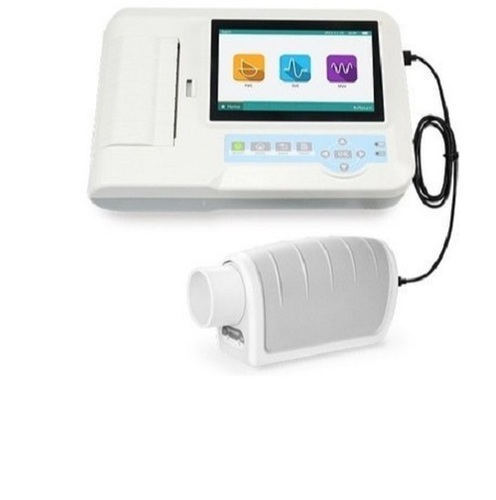 White Spirometer With Printer
