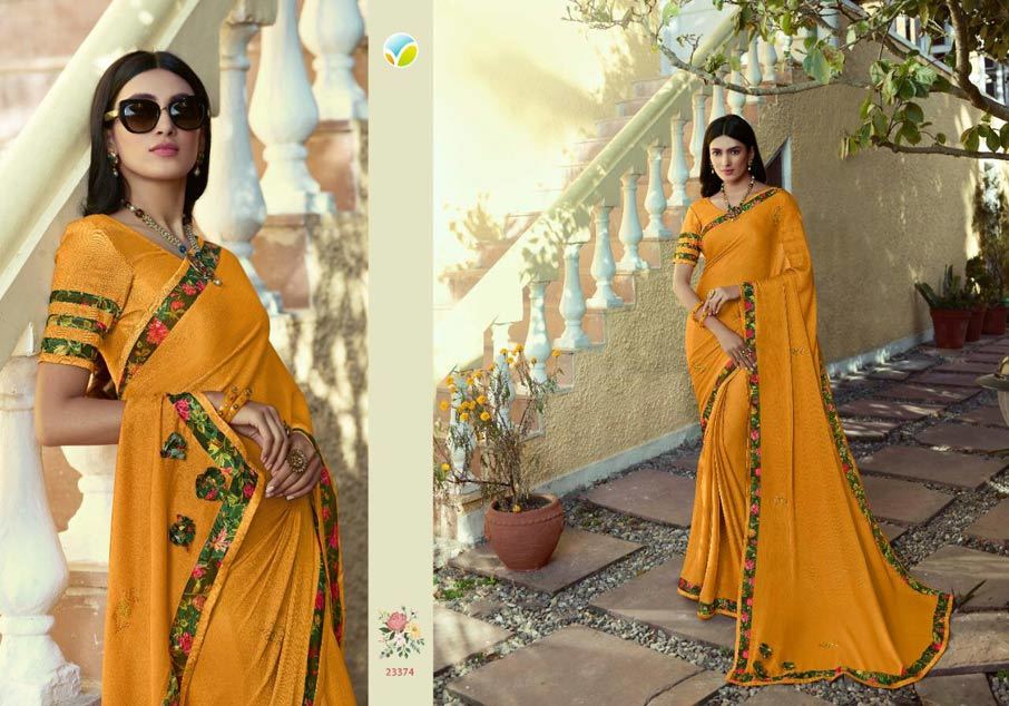 Varuni Mintorsi Georgette Designer Saree Catalogue Set