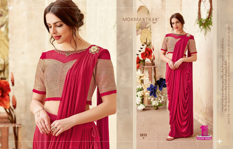 Varuni Mintorsi Georgette Designer Saree Catalogue Set