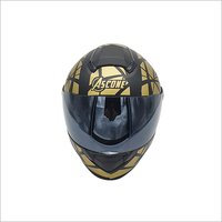 Gold Full Face Helmet