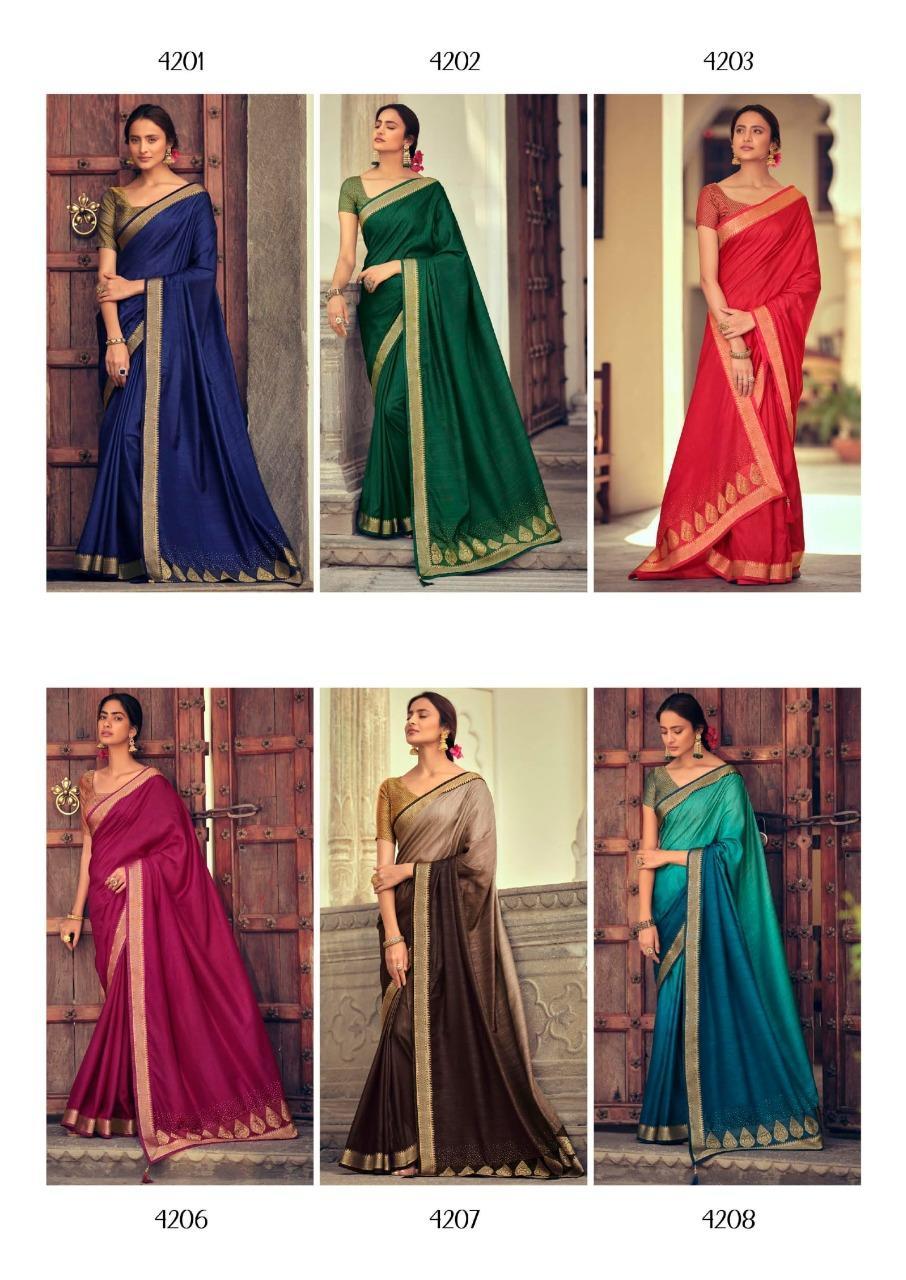 Varuni Mintorsi Georgette Designer Saree Catalogue Set
