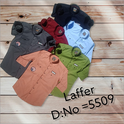 Mens Laffer Finish Cotton Shirts