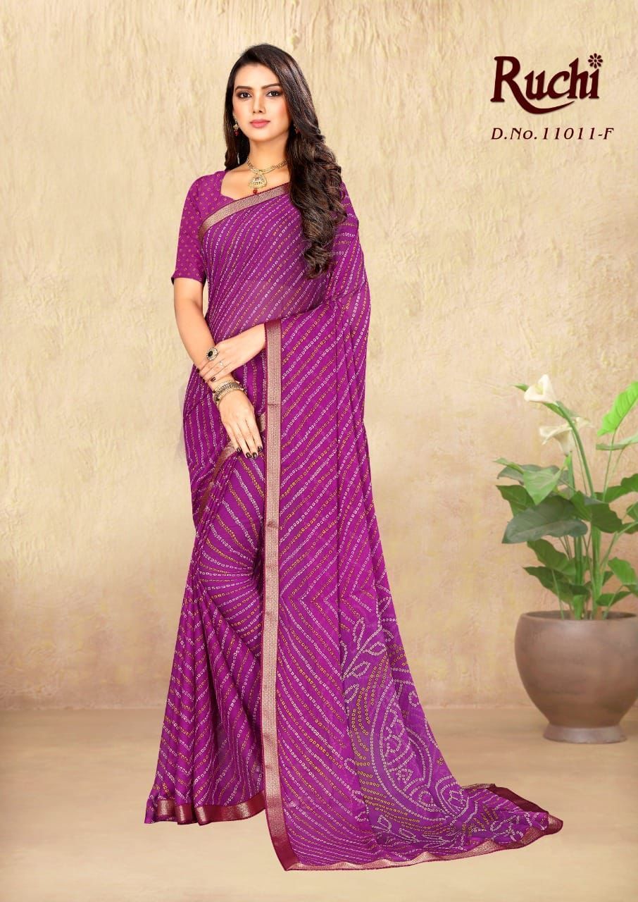 Varuni Mintorsi Georgette Designer Saree Catalogue Set