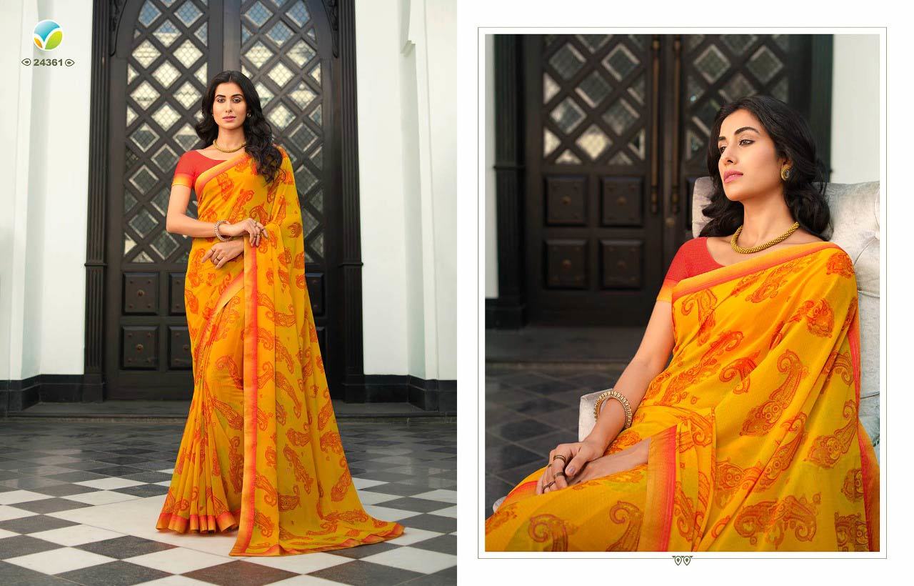 Varuni Mintorsi Georgette Designer Saree Catalogue Set