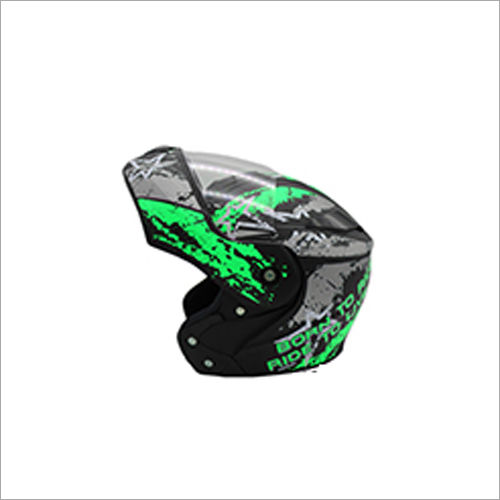 Mens Green Helmet