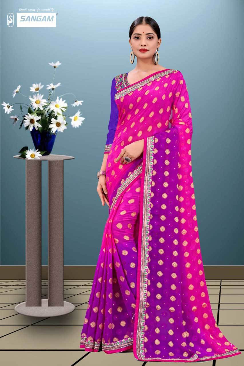 Kiva Silk Designer Silk Designer Saree Catalogue Set