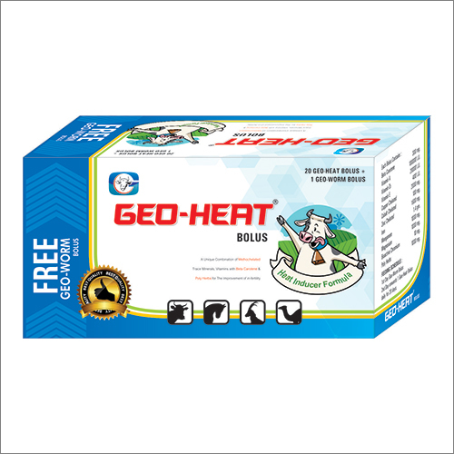 Geo-Heat nducer Formula Bolus