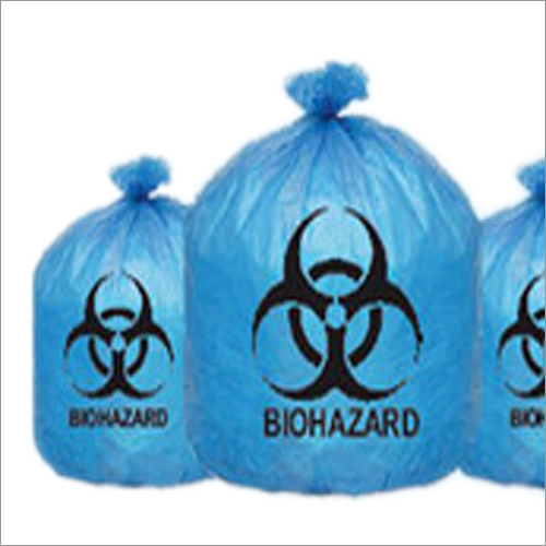 Blue Compostable Bio Medical Waste Bag