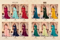 Kiva Silk Designer Silk Designer Saree Catalogue Set