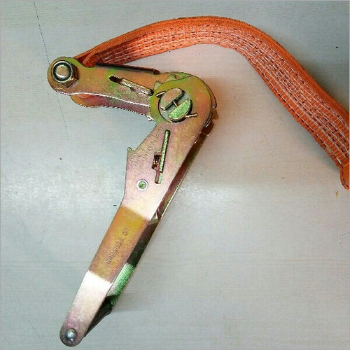 Orange Polyester Ratchet Belt