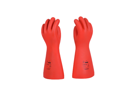Insulated Rubber Gloves Handle Material: Leather
